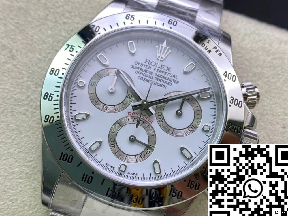 Factory Dial Daytona Clean Cosmograph Rolex White 116520LN 0219